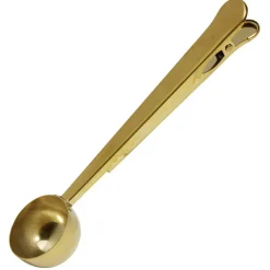 Gifi Cuillère pince sachet en inox doré