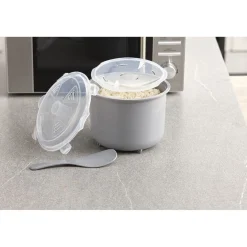 Gifi Cuiseur à riz vapeur micro-ondes 2 L