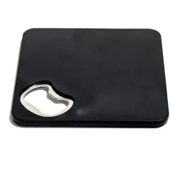 Gifi Décapsuleur carré noir 8x8cm