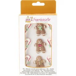 Gifi Décor sucré pour gâteau de Noël x9