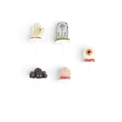 Gifi Décoration gâteau Halloween x5 en résine