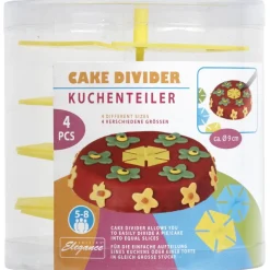 Gifi Découpe gâteau 5-8 parts x4