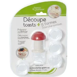 Gifi Découpe toast 5 formes