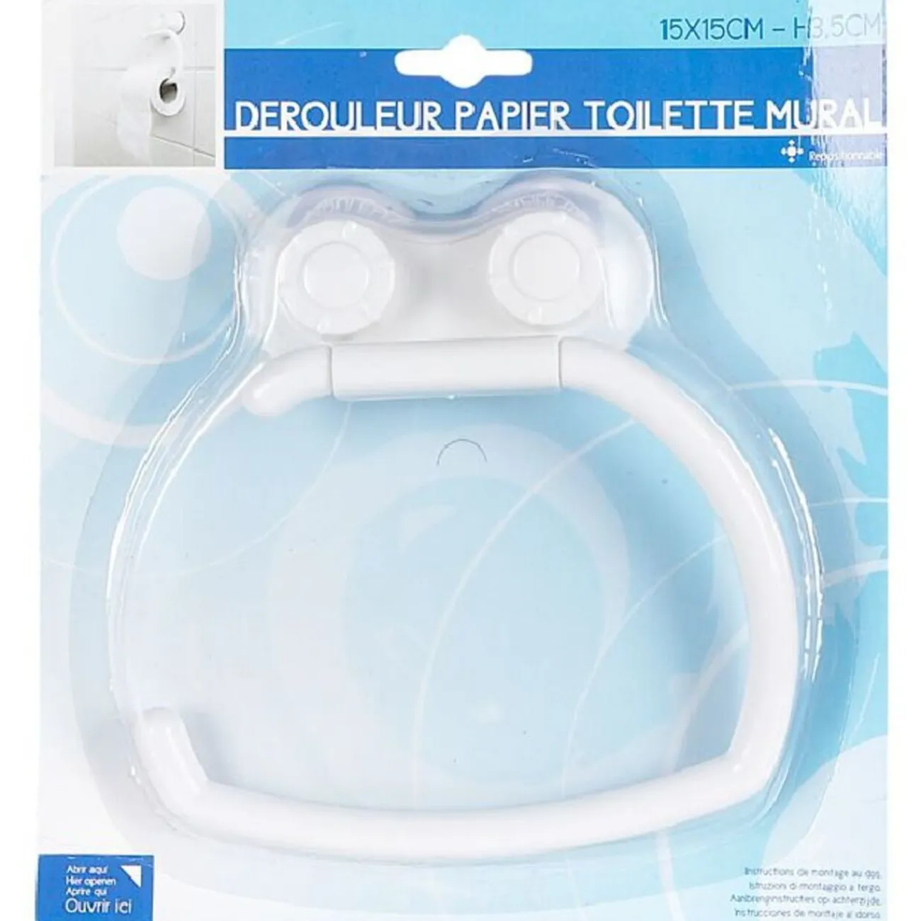 Gifi Equipement Douche^DEROULEUR PAPIER TOILETTE