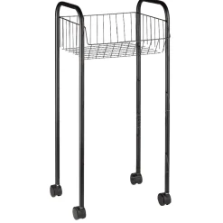 Gifi Desserte à roulettes 3 niveaux métal noir
