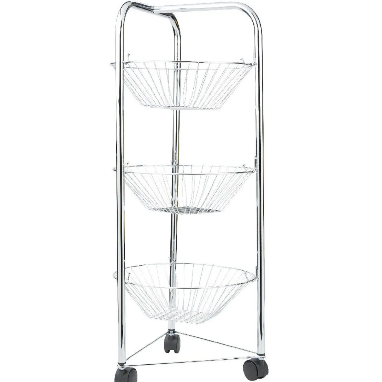 Gifi Desserte 3 étages argenté
