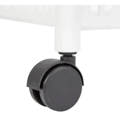 Gifi Desserte de cuisine 3 niveaux panières blanches