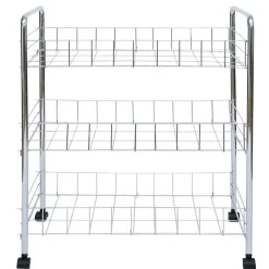 Gifi Desserte en métal 3 niveaux - 35,5xH66,5x26cm