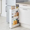 Gifi Desserte resserre cuisine étroite sur roulettes 3 niveaux
