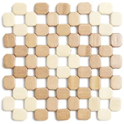 Gifi Dessous de plat carré en bambou 19x19cm