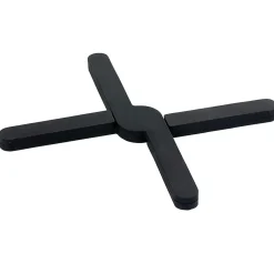 Gifi Dessous de plat extensible en silicone noir