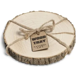 Gifi Dessous de plat rondin de bois