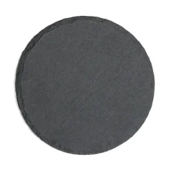 Gifi Dessous de verre rond en ardoise Ø10cm