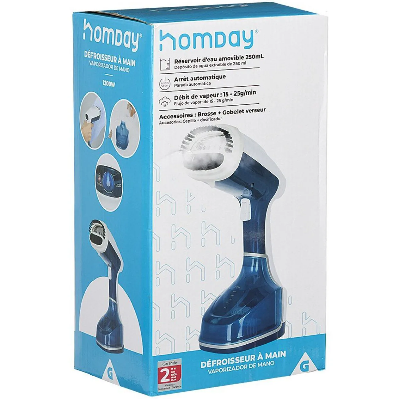 Gifi Entretien Du Linge|Défroisseur à main vertical Homday 1200 W