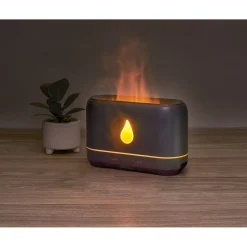 Gifi Bien-Être^Diffuseur d'huiles essentielles à flamme noir