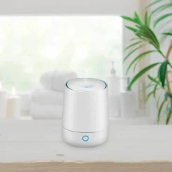 Gifi Bien-Être^Diffuseur nomad Mességué LED brumisation à ultrasons blanc 120 ml