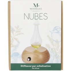 Gifi Bien-Être^Diffuseur par nébulisation Mességué socle bambou
