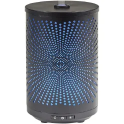 Gifi Bien-Être^Diffuseur ultrasonique lumineux Mességué cylindrique noir 120 ml