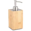 Gifi Aménagement Salle De Bain^Distributeur à savon en bambou naturel