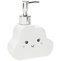 Gifi Aménagement Salle De Bain^Distributeur à savon en céramique design nuage