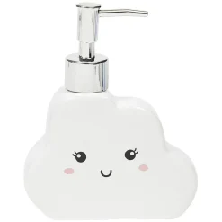 Gifi Aménagement Salle De Bain^Distributeur à savon en céramique design nuage