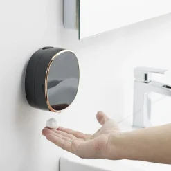 Gifi Aménagement Salle De Bain^Distributeur automatique de savon mural Ø13cm