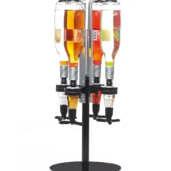 Gifi Distributeur d alcool 4 bouteilles