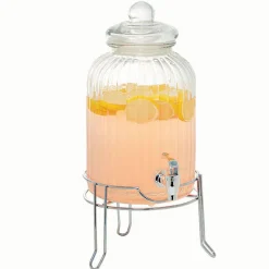 Gifi Distributeur de boisson avec support métal 5 L