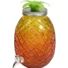 Gifi Distributeur de boisson forme ananas 4,7 L
