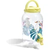 Gifi Distributeur de boisson oiseau tropical en plastique