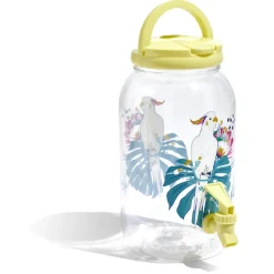 Gifi Distributeur de boisson oiseau tropical en plastique