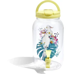 Gifi Distributeur de boisson oiseau tropical en plastique