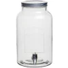 Gifi Distributeur de boisson verre couvercle métal 5.5 L