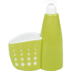 Gifi Nettoyage Et Entretien|Distributeur de liquide vaisselle avec compartiment à éponge