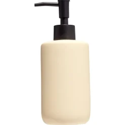 Gifi Aménagement Salle De Bain^Distributeur de savon céramique rose Ø7xH18,5cm