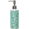 Gifi Aménagement Salle De Bain^Distributeur de savon Jungle imprimé tropical feuillage vert