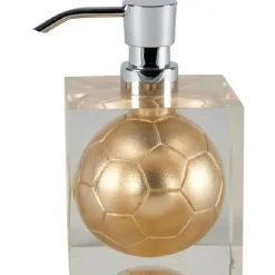 Gifi Aménagement Salle De Bain^Distributeur de savon liquide ballon doré