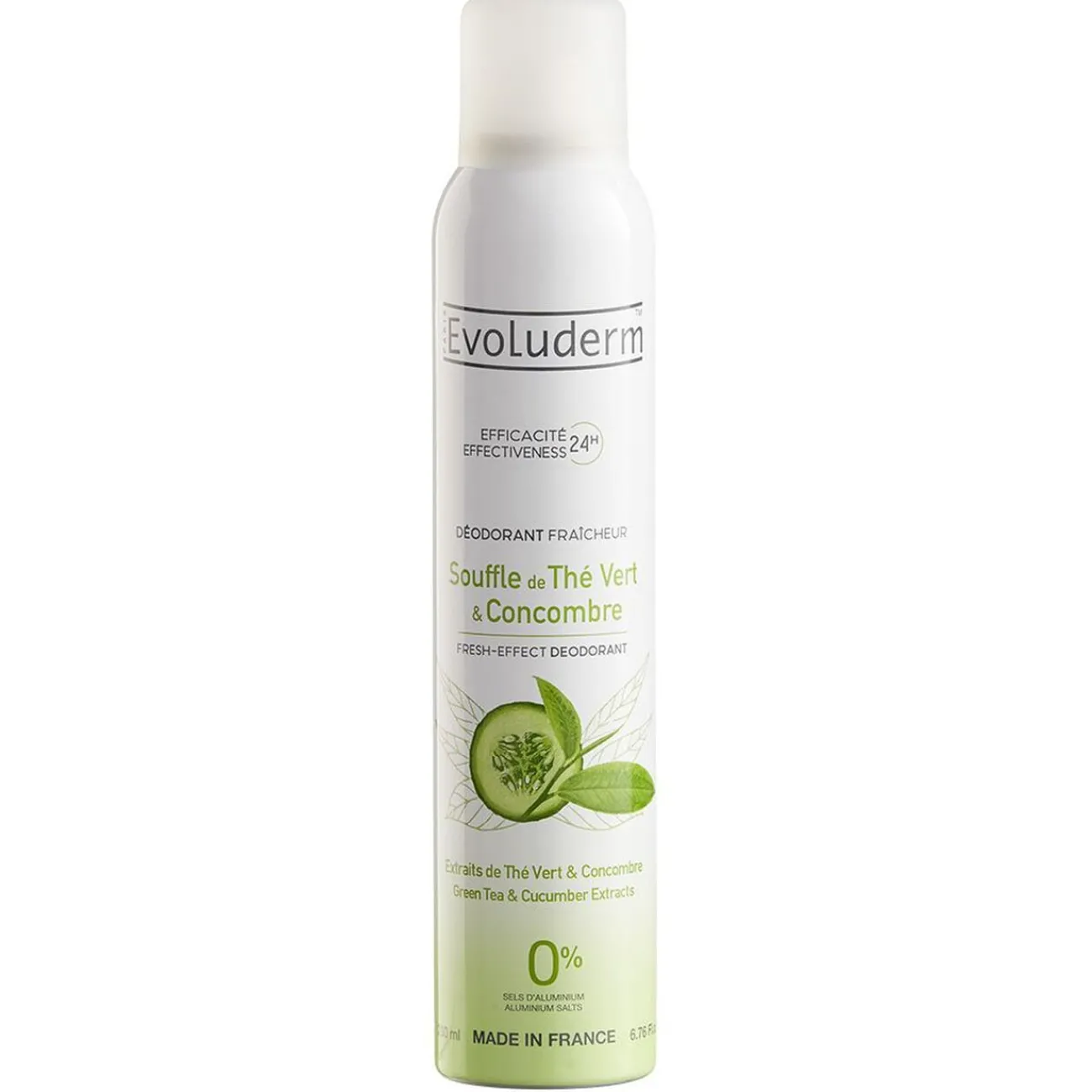 Gifi Bien-Être^Déodorant Evoluderm thé vert concombre 200 ml