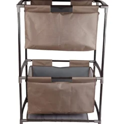 Gifi Rangement|DOUBLE PANIERE A LINGE