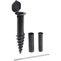 Gifi Entretien Du Linge|Douille à visser pour séchoir à linge parapluie