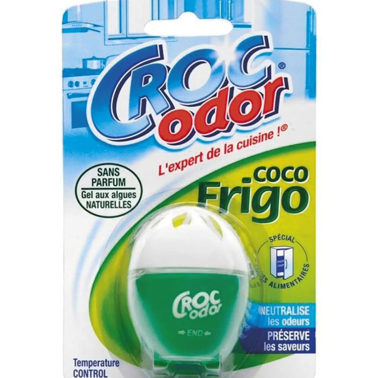 Gifi Nettoyage Et Entretien|Désodorisant Croc Odor pour frigo