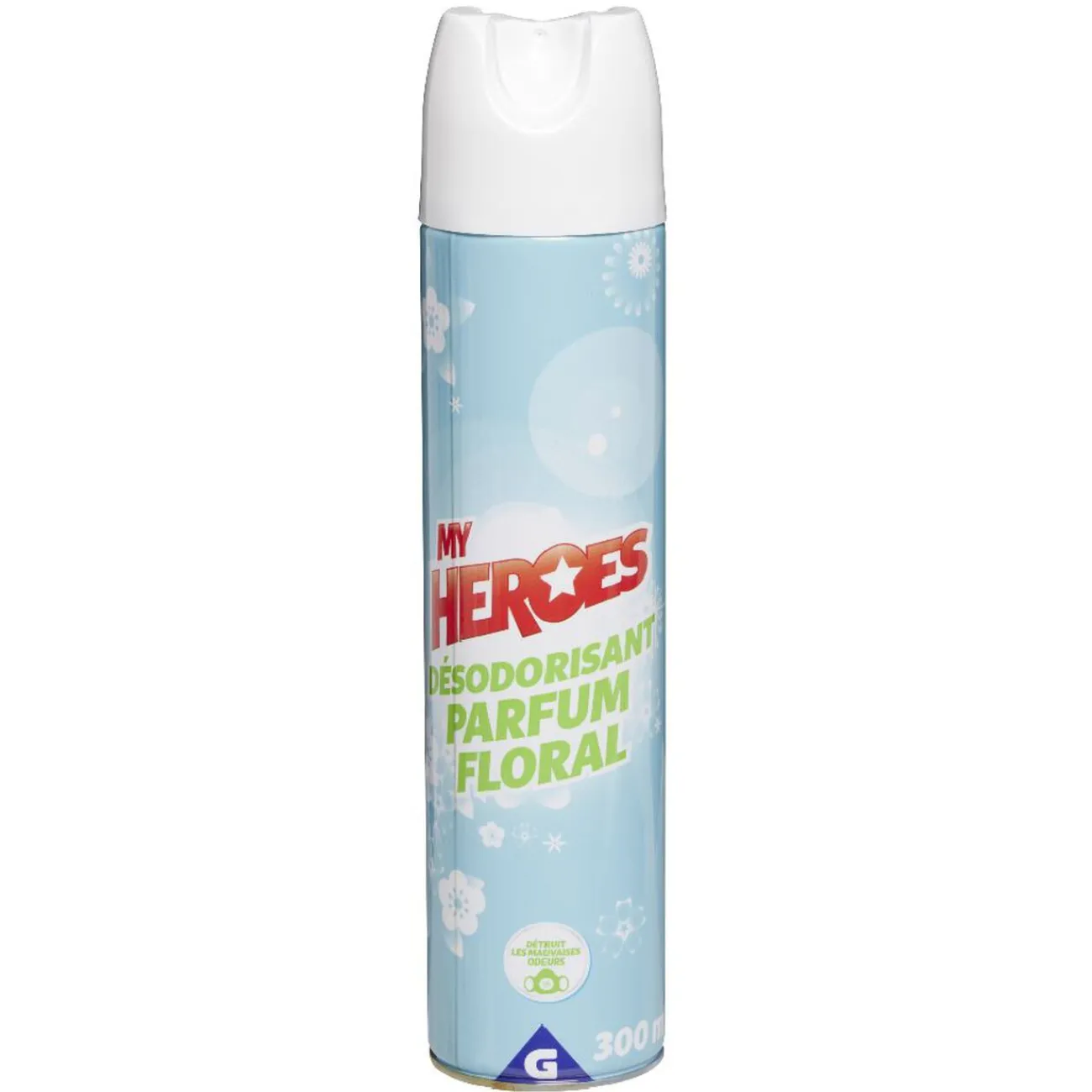 Gifi Nettoyage Et Entretien|Désodorisant parfum floral My Heroes 300 ml