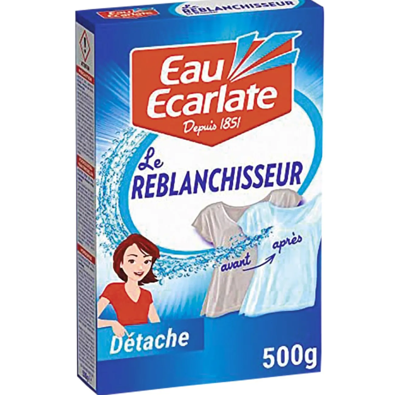 Gifi Entretien Du Linge|Détachant blanchisseur en poudre Eau Ecarlate 500g