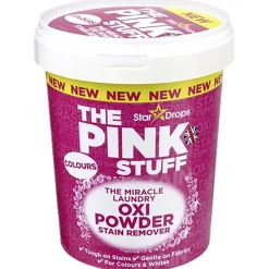 Gifi Entretien Du Linge|Détachant en poudre Pink Stuff vêtement couleur 1kg