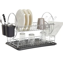 Gifi Egouttoir à vaisselle noir