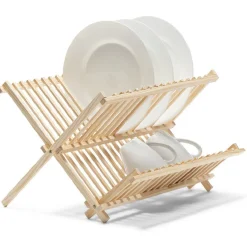 Gifi Egouttoir à vaisselle pin naturel