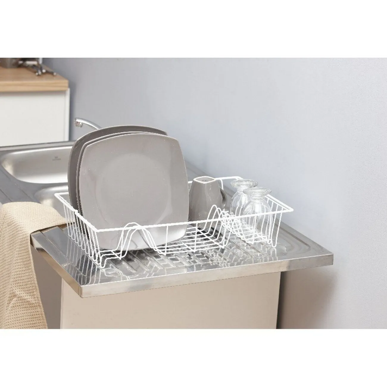 Gifi Egouttoir blanc Metaltex