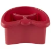 Gifi Egouttoir couvert rouge plastique