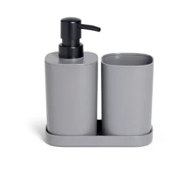 Gifi Aménagement Salle De Bain^Ensemble accessoires de salle de bain 3 pièces