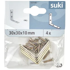 Gifi Quincaillerie^Equerre chaise 30mm métal x4